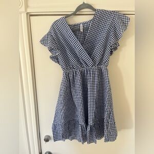 Blue Gingham Dress